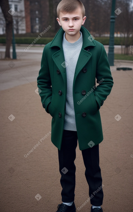 Belarusian teenager boy 