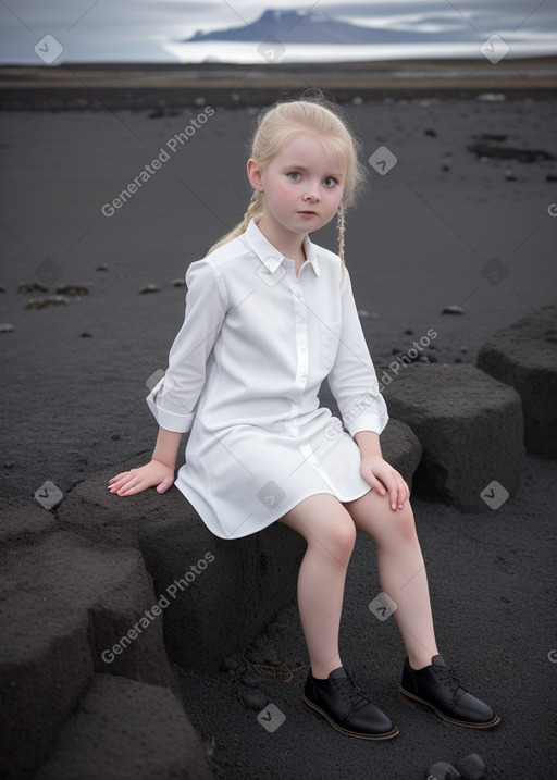 Icelandic child girl 