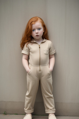 Irish infant girl with  ginger hair