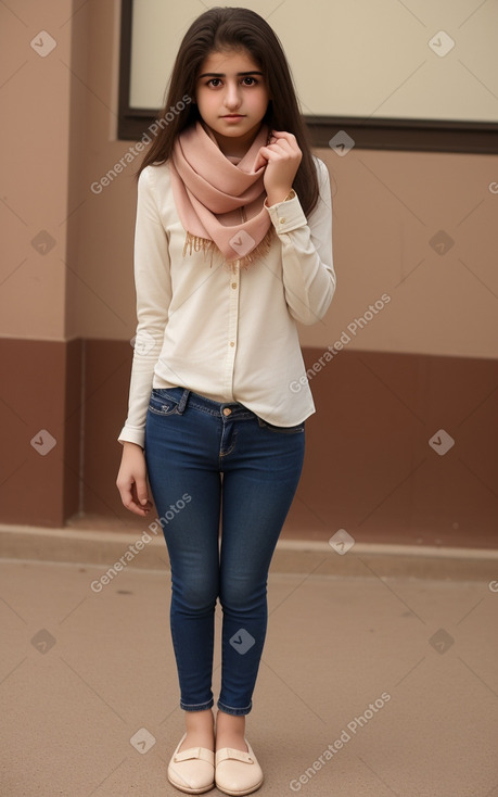 Jordanian teenager girl 