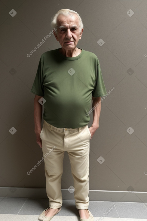 Syrian elderly male with  blonde hair