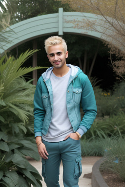 Kuwaiti adult male with  blonde hair