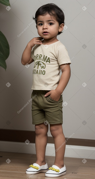 Colombian infant boy 