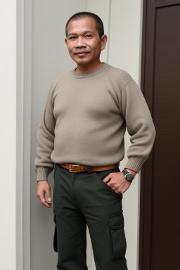 Indonesian middle-aged male 