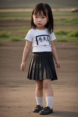 Mongolian infant girl 