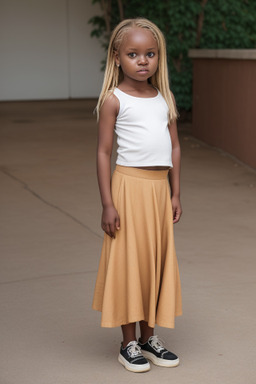 Zimbabwean infant girl with  blonde hair