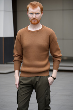 Belarusian adult male with  ginger hair