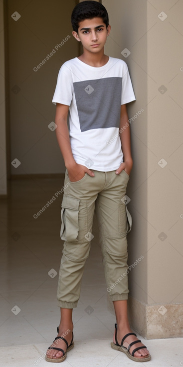 Tunisian teenager boy 