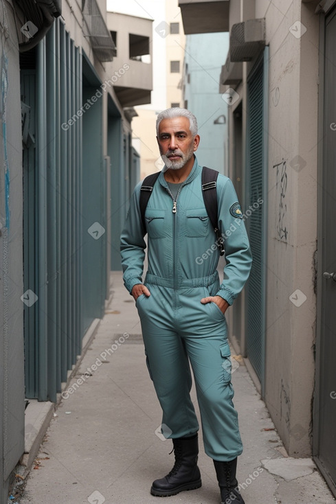 Libyan adult male with  gray hair