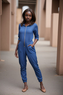 Sudanese adult female with  brown hair