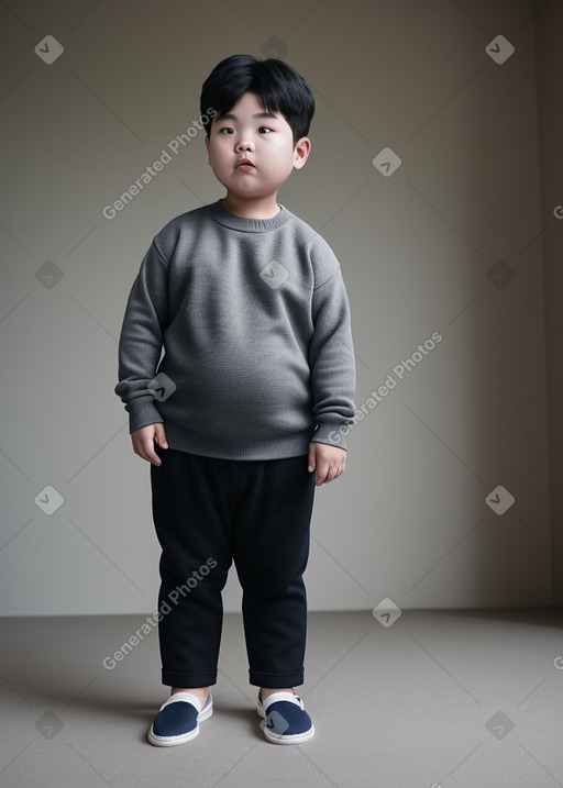 South korean child boy 