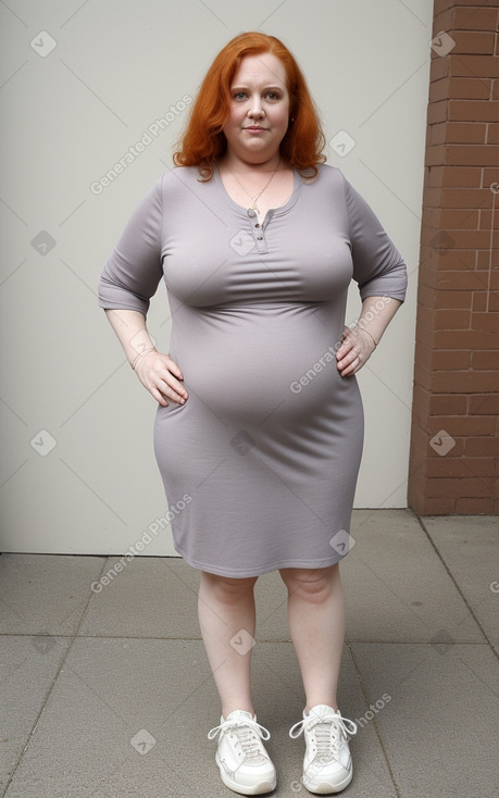 Caucasian 45 years female with  ginger hair