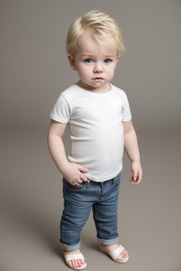 Irish infant boy with  blonde hair