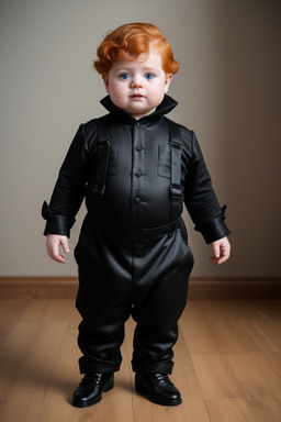 Georgian infant boy with  ginger hair