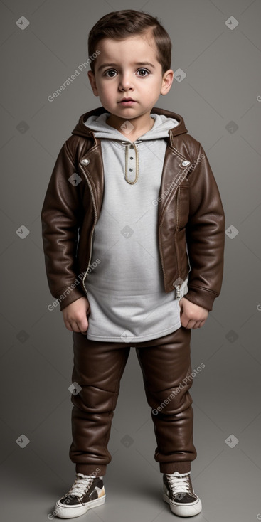 Israeli infant boy with  brown hair