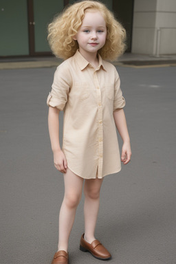 Child female with  blonde hair