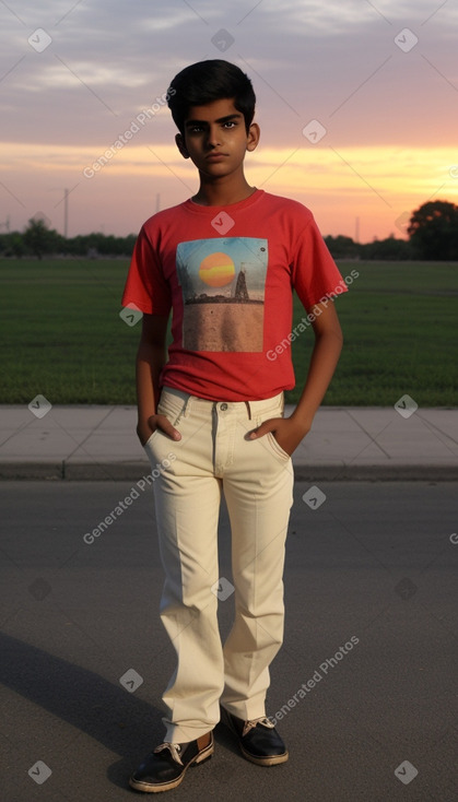 Indian teenager male 