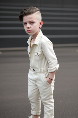 Caucasian child non-binary 