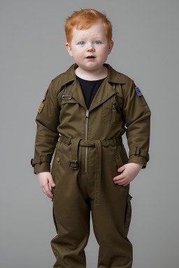 Icelandic infant boy with  ginger hair