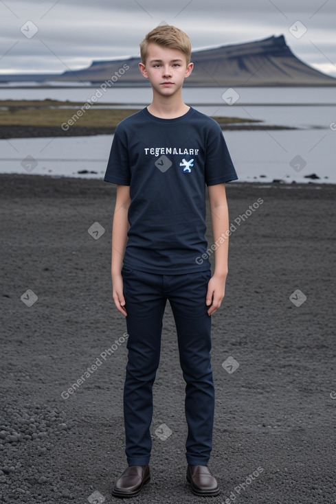 Icelandic teenager boy 