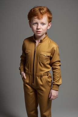 Arab child boy with  ginger hair