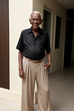 Elderly male with  ginger hair