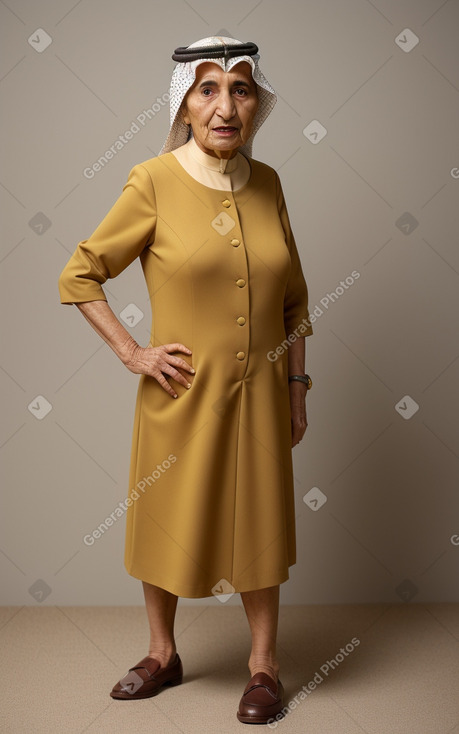 Emirati elderly female 