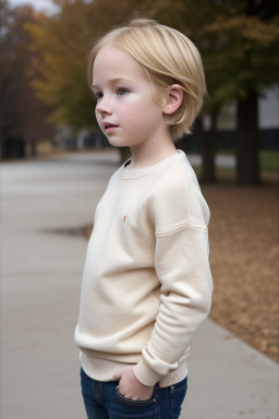 Child boy with  blonde hair