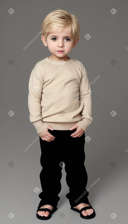 Iraqi infant boy with  blonde hair