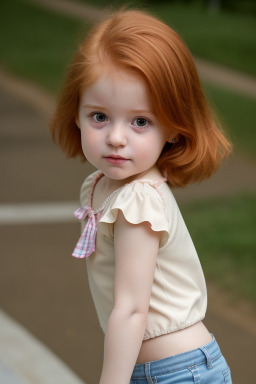 Georgian infant girl with  ginger hair