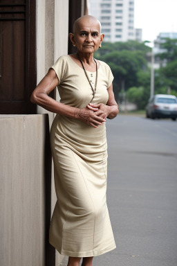 Sri lankan elderly female 