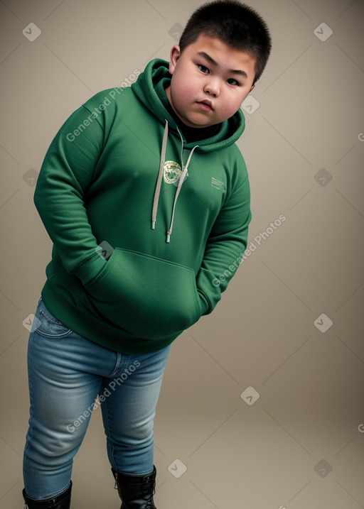 Mongolian teenager boy 