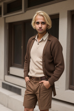 Yemeni adult male with  blonde hair