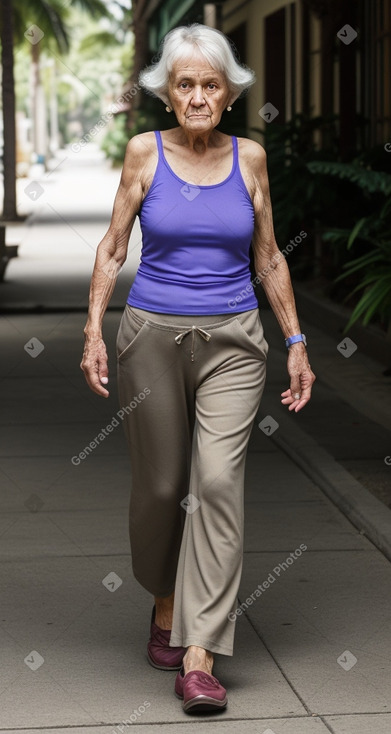 Costa rican elderly female 