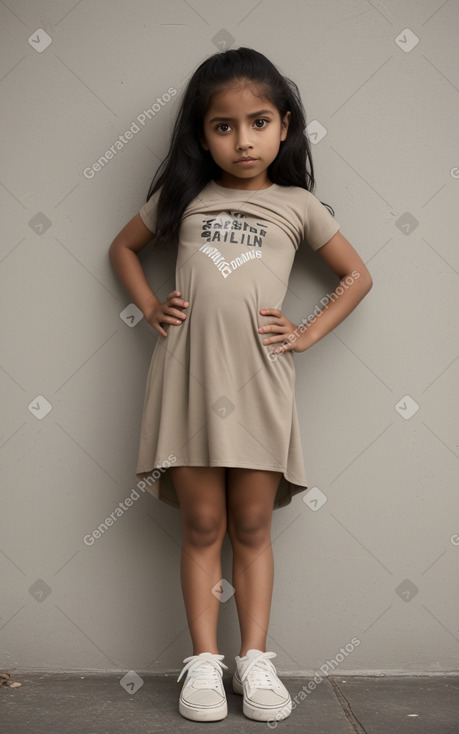 Guatemalan child girl 