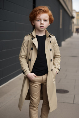 Hungarian child boy with  ginger hair