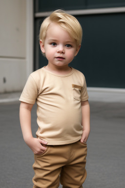 Austrian infant boy with  blonde hair