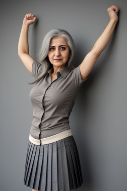 Iraqi adult female with  gray hair