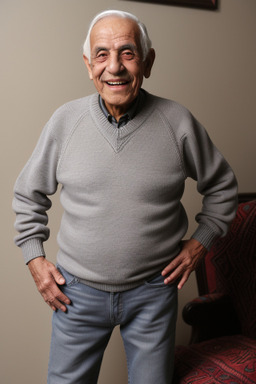 Jordanian elderly male with  gray hair