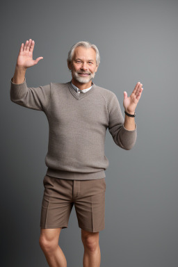 Norwegian 45 years male with  gray hair