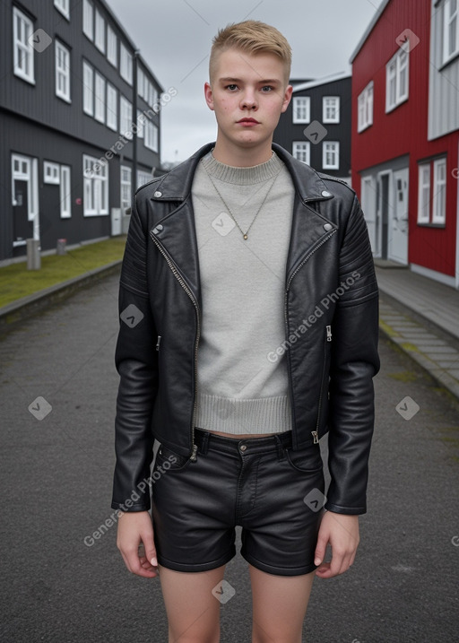 Icelandic young adult male 