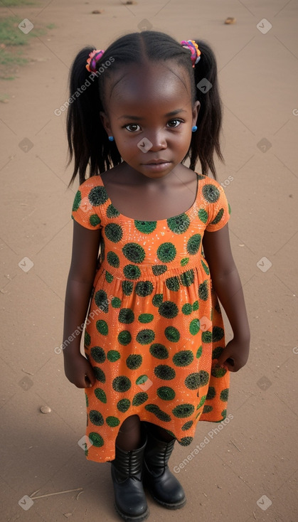 Zambian child girl 