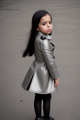 Hispanic child female with  gray hair