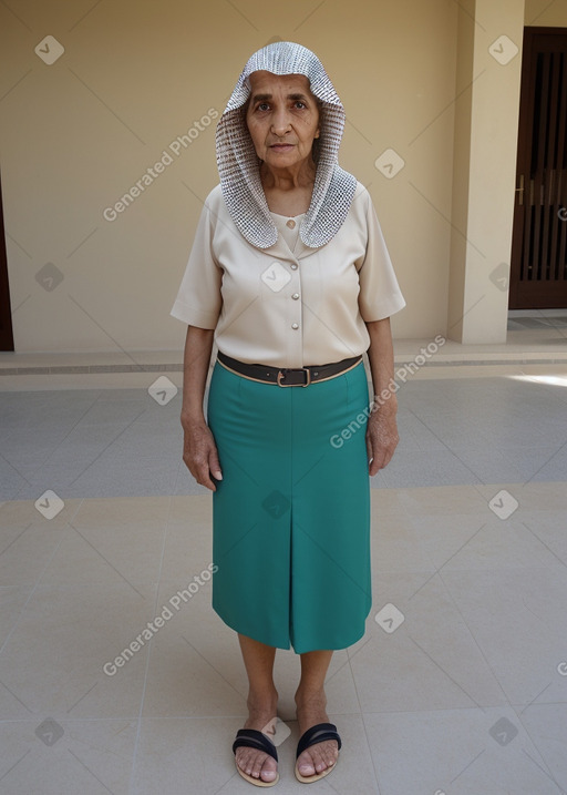 Emirati elderly female 