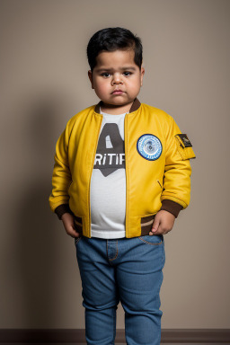 Honduran infant boy with  brown hair