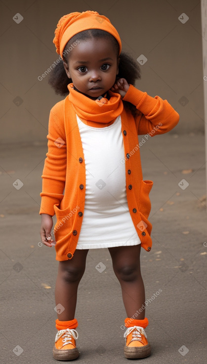 African infant girl 