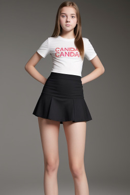 Canadian teenager girl 