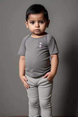 Guatemalan infant boy with  gray hair