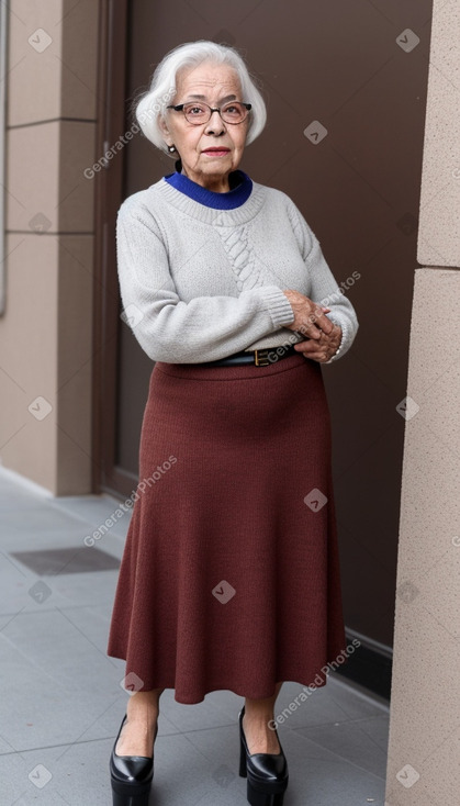 Chilean elderly female 