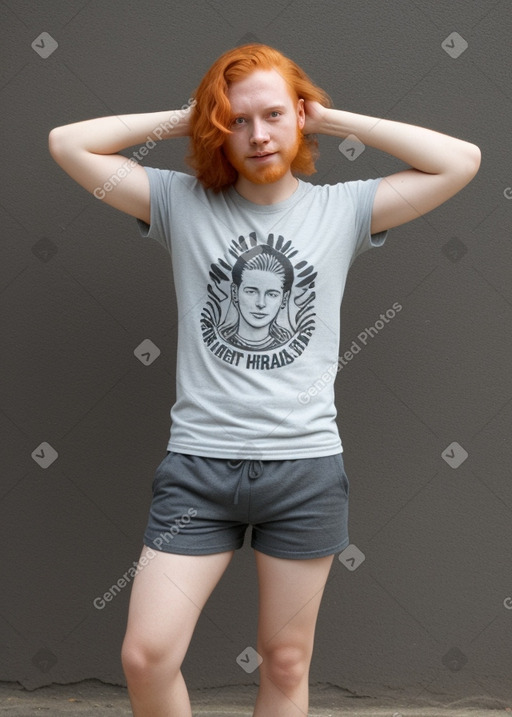 Honduran adult non-binary with  ginger hair